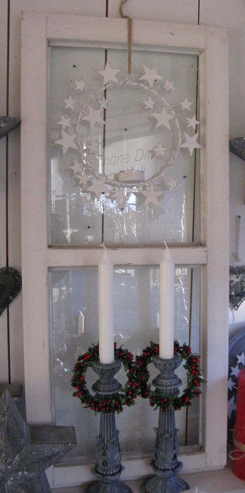 Fenster mit Sprosse - BLUE COTTAGE - k-IMG_0325-A