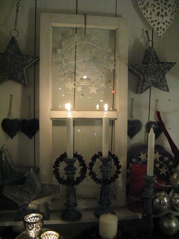 Fenster mit Sprosse - BLUE COTTAGE - k-IMG_0340