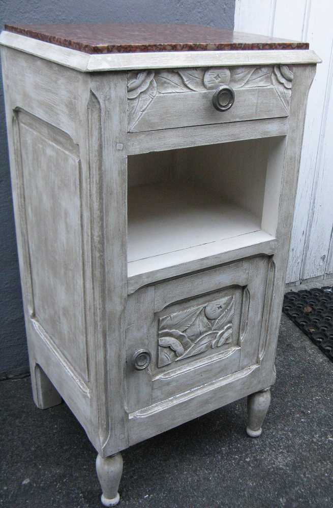 aNTIKES sCHRÄNKCHEN blue cottage k-IMG_0041