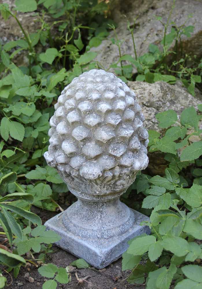 Dekozapfen hellgrau BLUE COTTAGE k-IMG_1067 (3) Dekozapfen shabby chic hellgrau