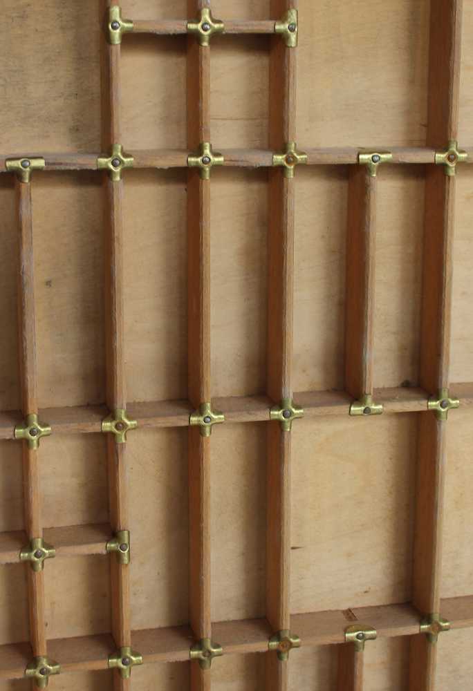 uralter Original Setzkasten BLUE COTTAGE k-IMG_9889-AA Großer uralter Original Setzkasten - BLUE COTTAGE