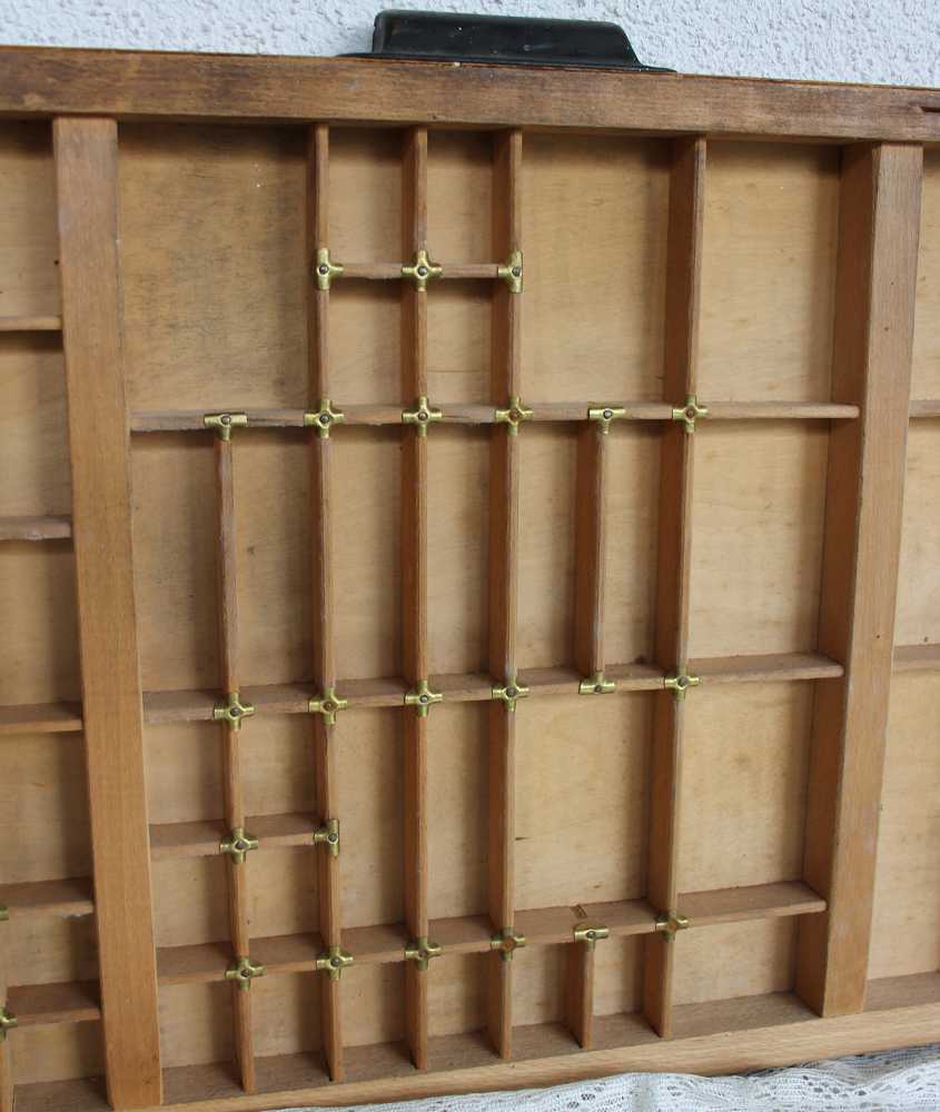 uralter Original Setzkasten BLUE COTTAGE k-IMG_9889 Großer uralter Original Setzkasten - BLUE COTTAGE