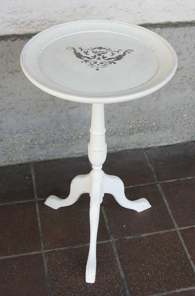 Beistelltisch shabby BLUE COTTAGE k-IMG_0230 kleiner Beistelltisch shabby chic BLUE COTTAGE