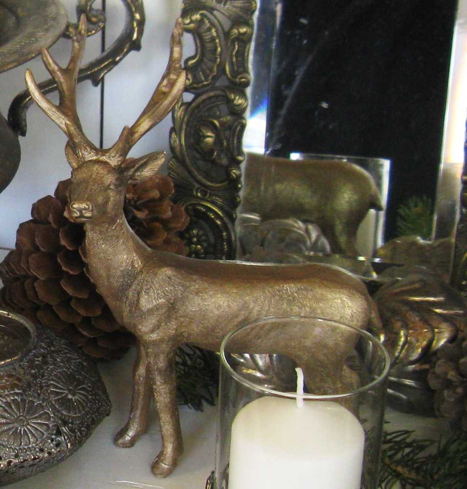 Deko-Hirsch antikmessing BLUE COTTAGE k-IMG_0568-A Shabby Deko-Hirsch antikmessing BLUE COTTAGE