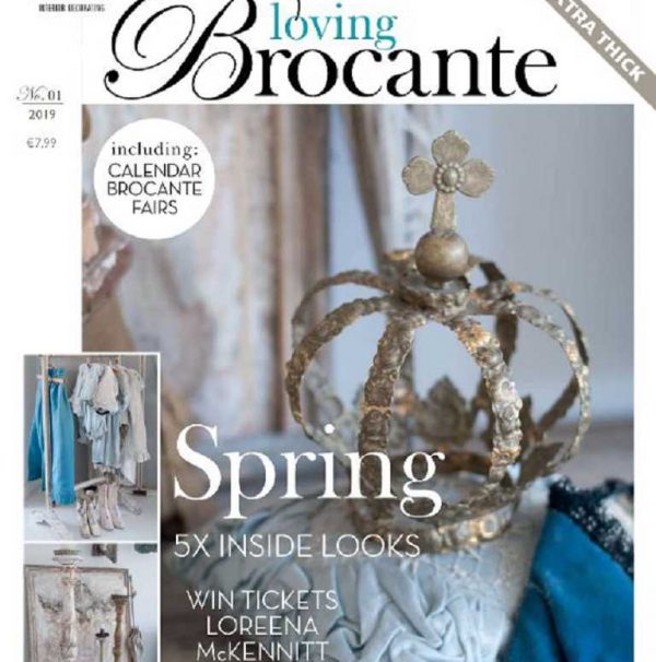 Magazin LOVING BROCANTE Ausgabe 1/2019 BLUE COTTAGE
