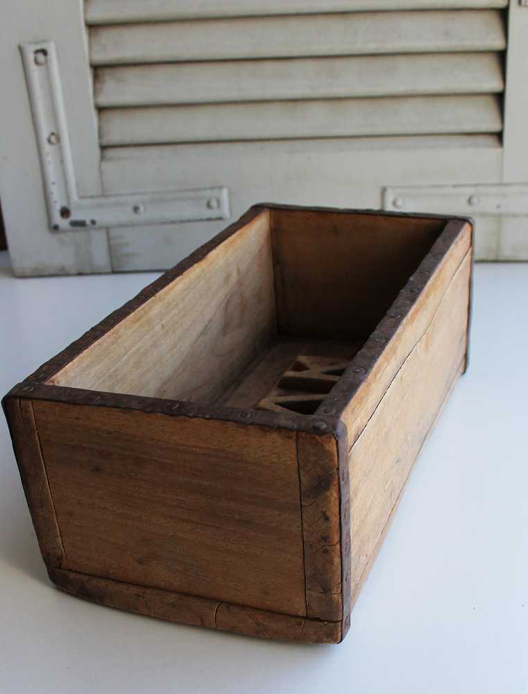 alte Ziegelform Indien BLUE COTTAGE k-IMG_1201 alte einfache Ziegelform aus Indien BLUE COTTAGE