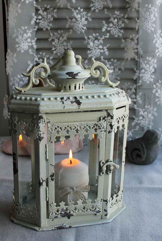 Laterne Metall shabby BLUE COTTAGE k-IMG_1387 zauberhafte Laterne Metall creme shabby BLUE COTTAGE