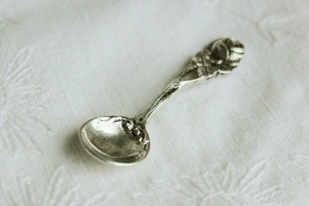 Salzlöffel Silber BLUE COTTAGE k-IMG_0785 Salzlöffel 800 Silber der Firma AMD - BLUE COTTAGE
