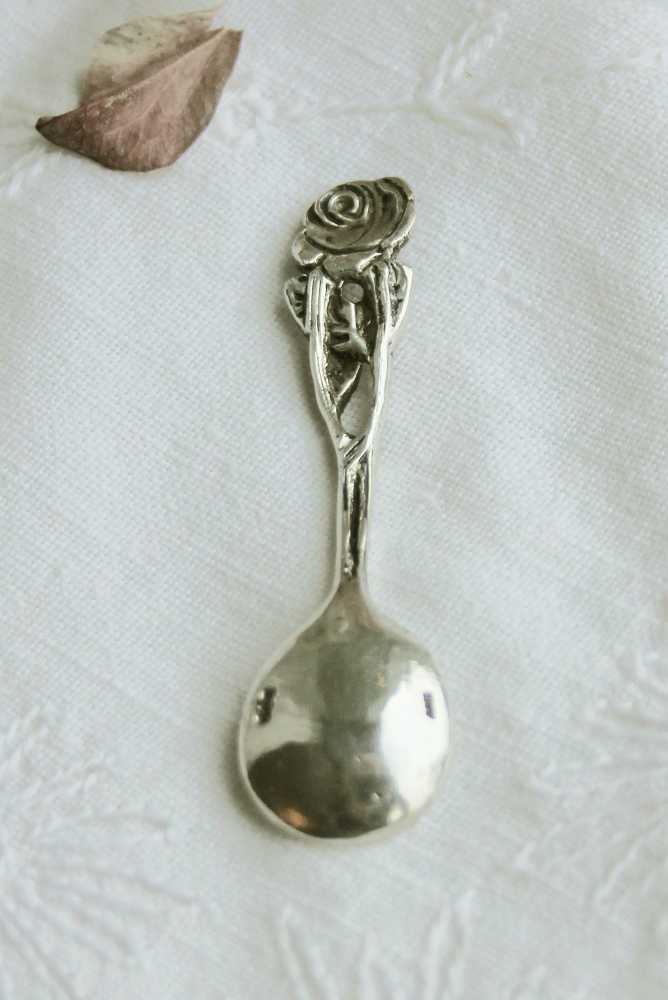 Salzlöffel Silber BLUE COTTAGE k-IMG_0786 Salzlöffel 800 Silber der Firma AMD - BLUE COTTAGE