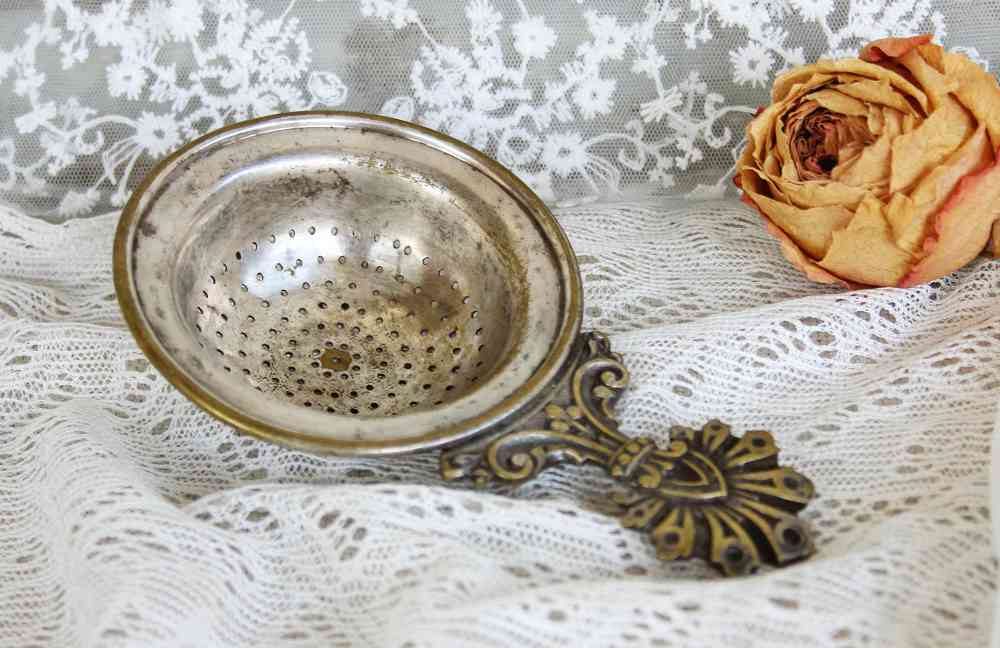 altes Teesieb BLUE COTTAGE k-IMG_2466 antikes Teesieb Frankreich BLUE COTTAGE