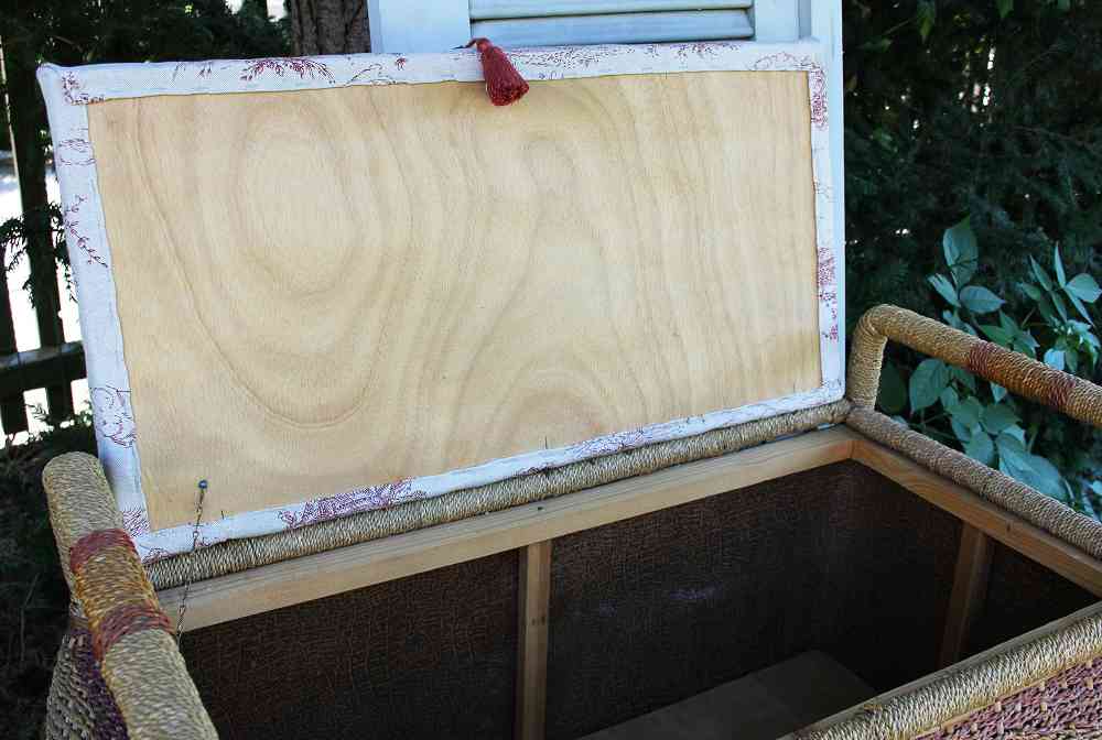 Sitztruhe 3 Toile de Jouy BLUE COTTAGE k-IMG_2580 große alte Wäschetruhe Sitztruhe mit neuem Bezug BLUE COTTAGE