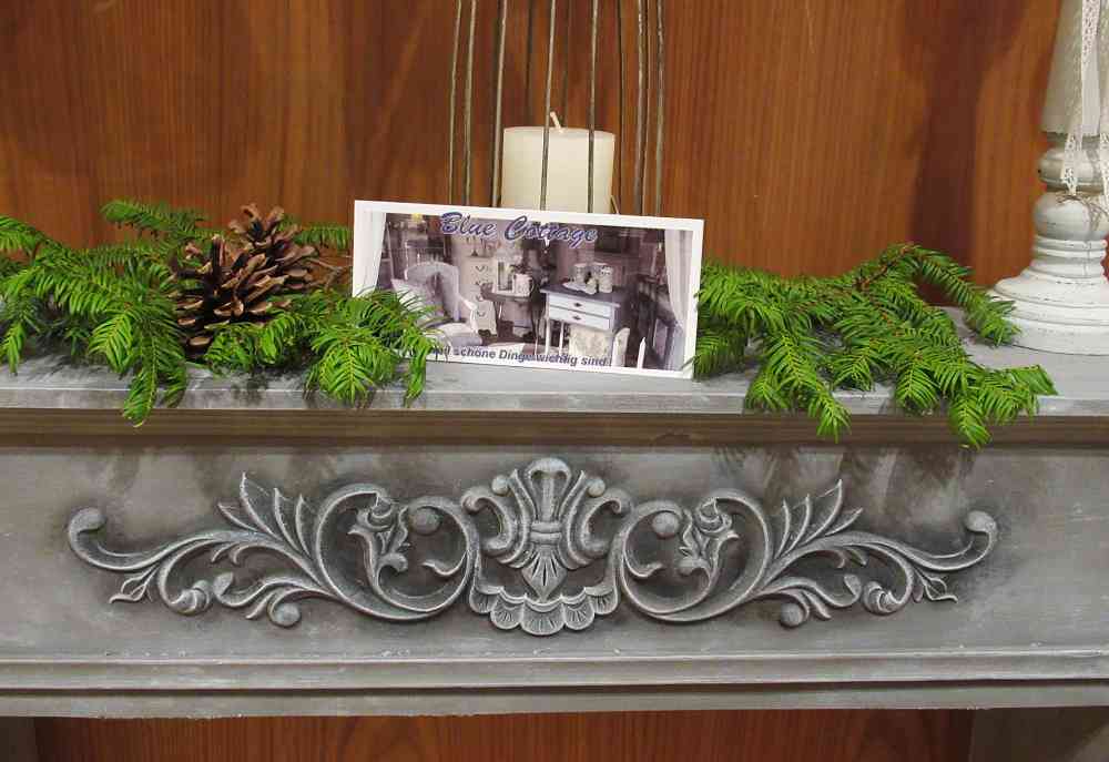Deko-Kaminumrandung shabby BLUE COTTAGE k-IMG_3127 große Kaminumrandung im zauberhaften shabby look BLUE COTTAGE