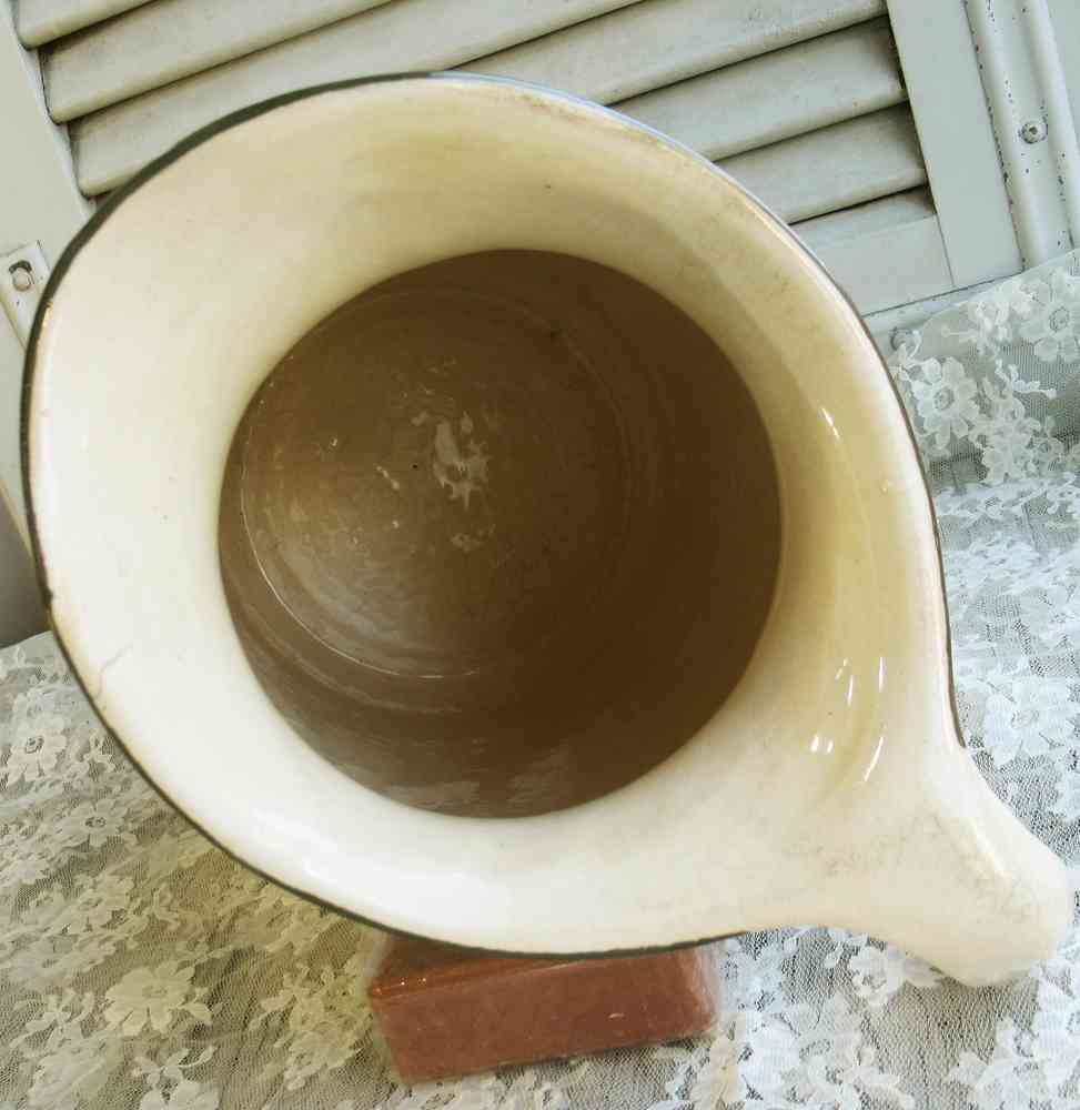 antiker Waschkrug "Annaburg" Jugendstil / Art Deco - BLUE COTTAGE