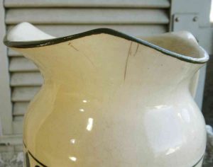 antiker Waschkrug "Annaburg" Jugendstil / Art Deco - BLUE COTTAGE