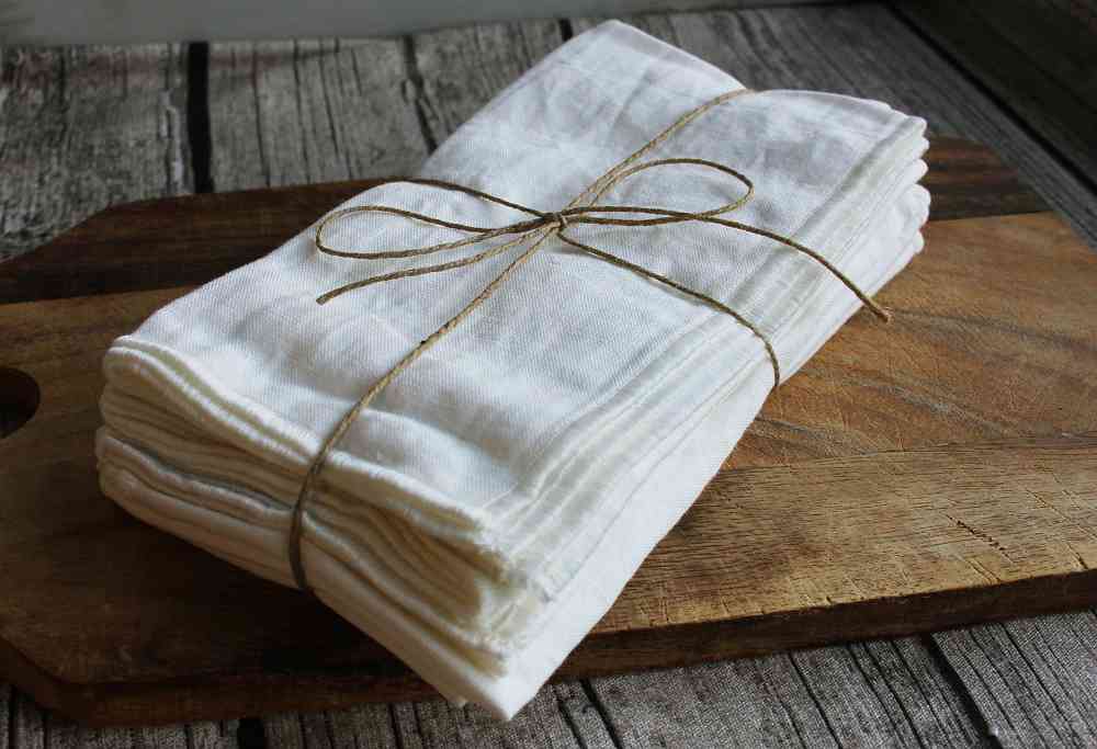 Whaline Dusty Rose Stoffservietten, Set Mit 12 Rosa Produktbild-Vorschau 5