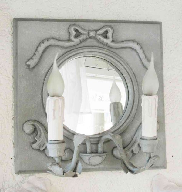 romantische Wandleuchte shabby chic elektrisch - BLUE COTTAGE shop