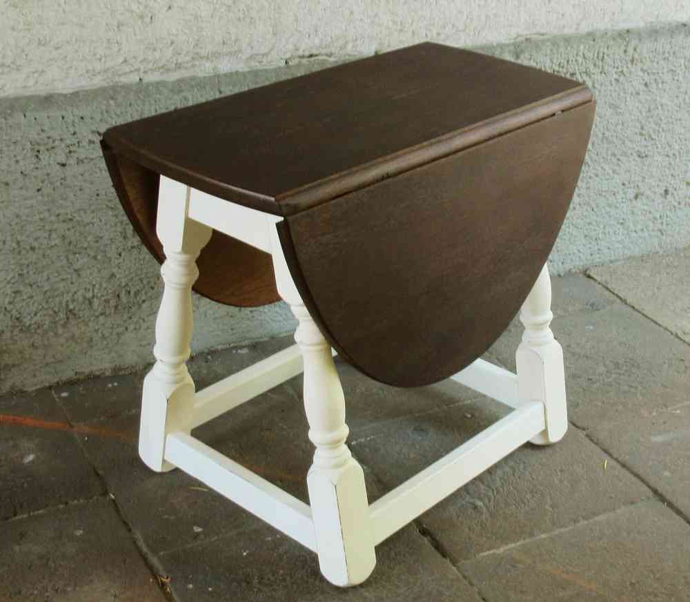 alter Beistelltisch zum Aufklappen BLUE COTTAGE k-IMG_5063 flexibler Beistelltisch mit Platte zum Klappen BLUE COTTAGE