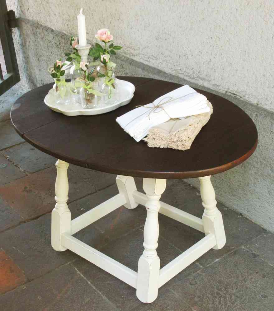 alter Beistelltisch zum Aufklappen BLUE COTTAGE k-IMG_5075 flexibler Beistelltisch mit Platte zum Klappen BLUE COTTAGE