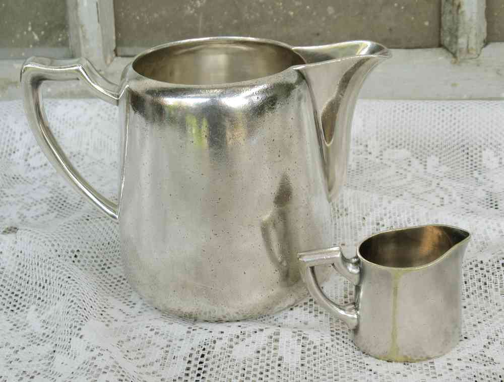 Kaffee Portionskännchen BLUE COTTAGE k-IMG_5121 SET Kaffee Portionskännchen und Milchkännchen Hotelsilber BLUE COTTAGE