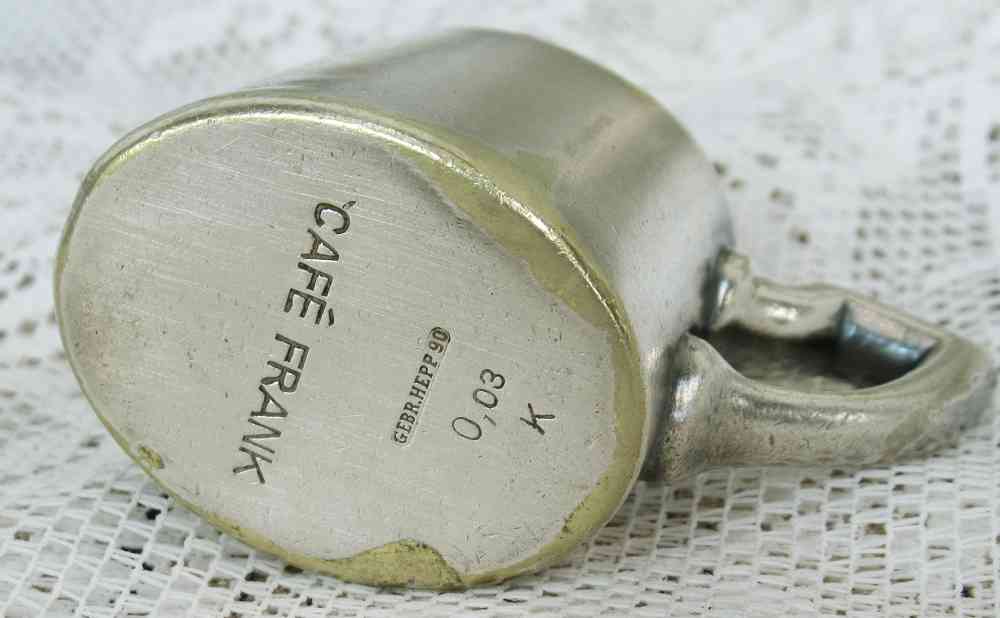 Kaffee Portionskännchen BLUE COTTAGE k-IMG_5124 SET Kaffee Portionskännchen und Milchkännchen Hotelsilber BLUE COTTAGE