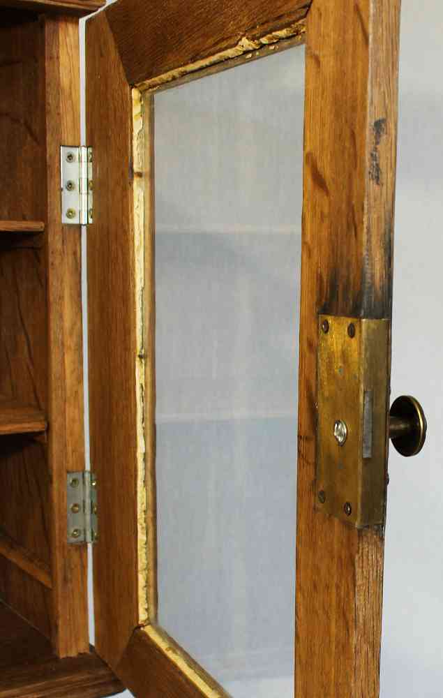 antiker Hängeschrank Eiche massiv Frankreich - BLUE COTTAGE - shop