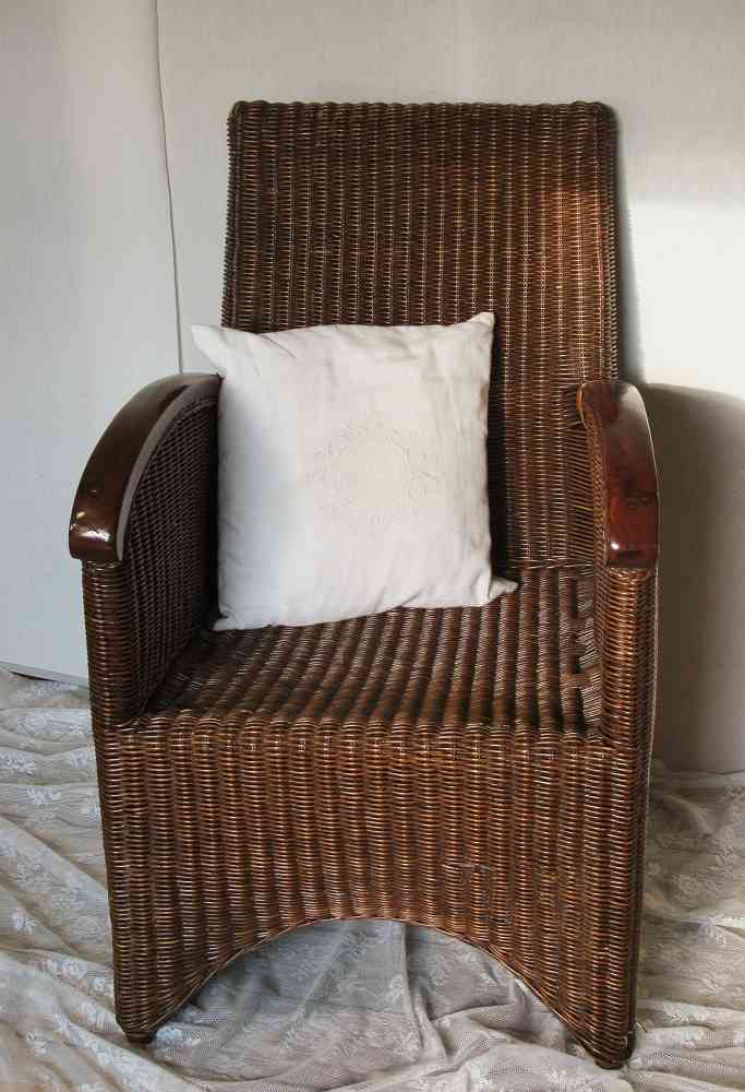 Rattansessel dunkel Holz k-IMG_5216 eleganter Rattansessel Armlehnen Holz BLUE COTTAGE