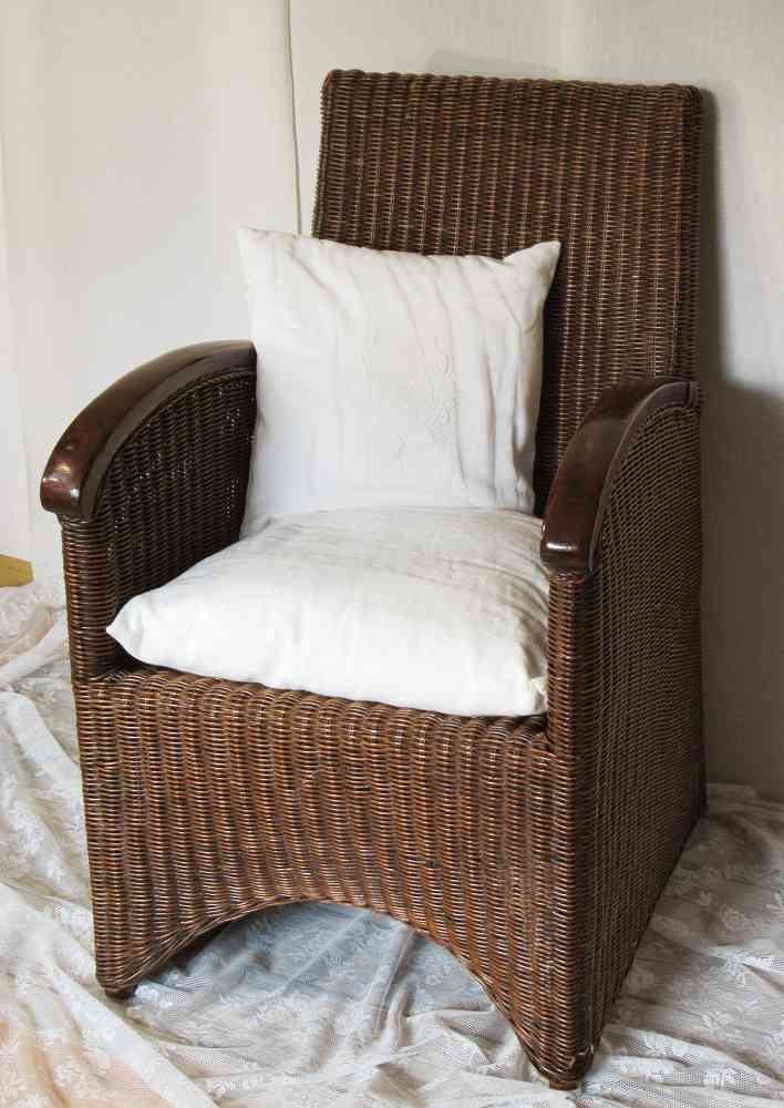 Rattansessel dunkel Holz k-IMG_5219 eleganter Rattansessel Armlehnen Holz BLUE COTTAGE
