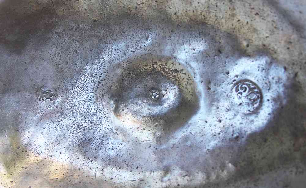 ovale Terrine Zinn BLUE COTTAGE k-IMG_5168 antike Terrine Zinn gepunzt Frankreich BLUE COTTAGE