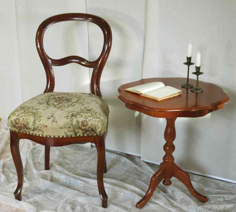 alter Polsterstuhl Stil Louis Philippe BLUE COTTAGE k-IMG_5922 alter Stuhl Polsterstuhl Louis Philippe Stil Frankreich BLUE COTTAGE