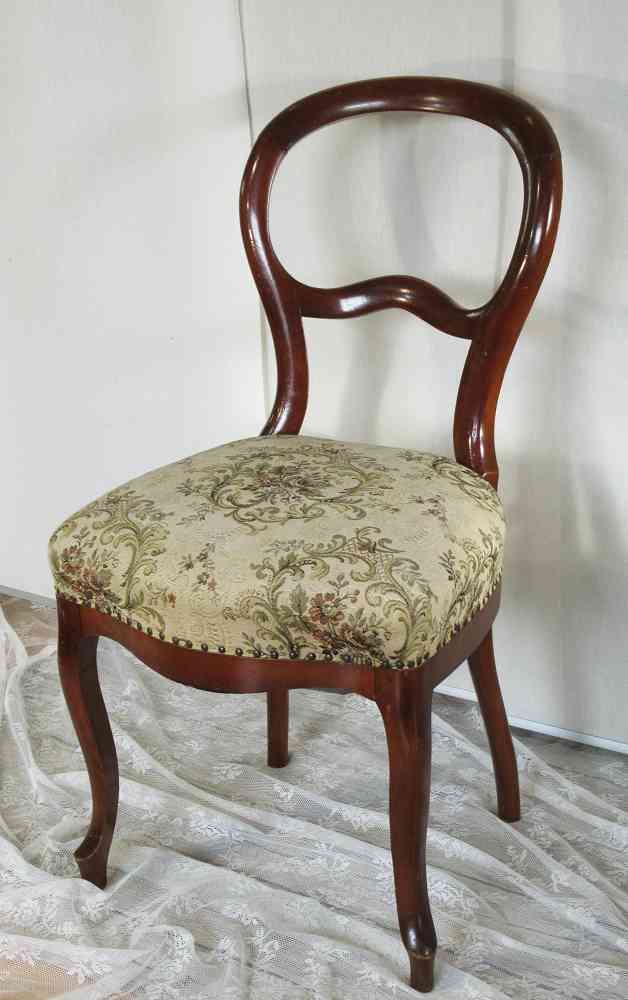 alter Polsterstuhl Stil Louis Philippe BLUE COTTAGE k-IMG_5924 alter Stuhl Polsterstuhl Louis Philippe Stil Frankreich BLUE COTTAGE