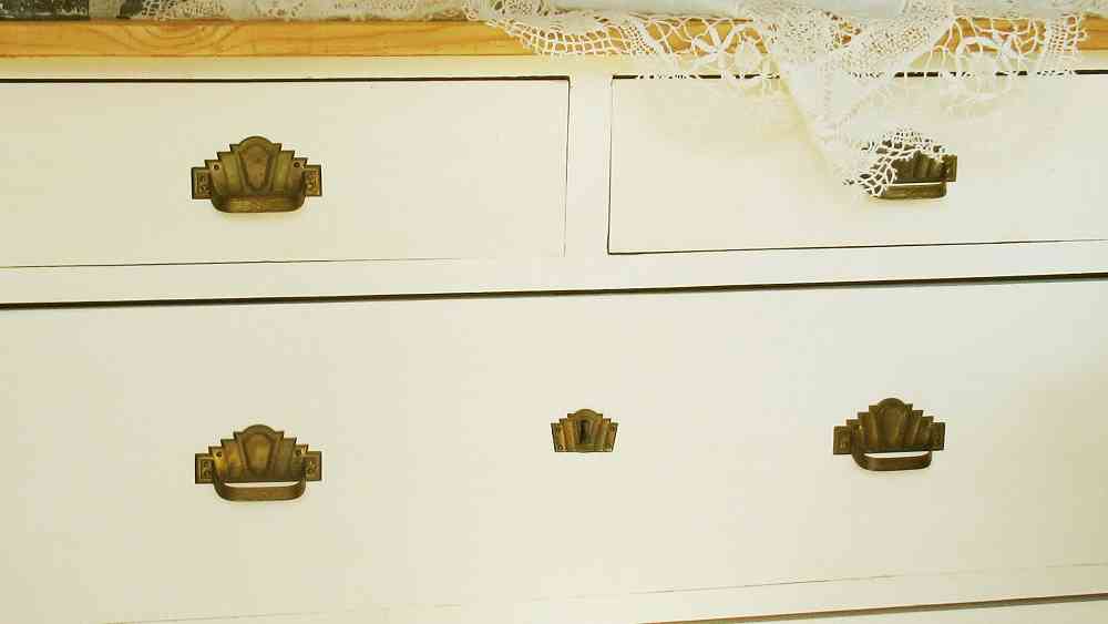 antike Kommode Jugendstil BLUE COTTAGEk-IMG_6313 - A antike Kommode Schubladenkommode Jugendstil altweiß BLUE COTTAGE