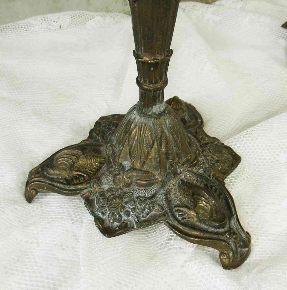 Kandelaber Messing BLUE COTTAGE k-IMG_8263 2 St. alte Kandelaber Kerzenleuchter 5-armig Messing BLUE COTTAGE