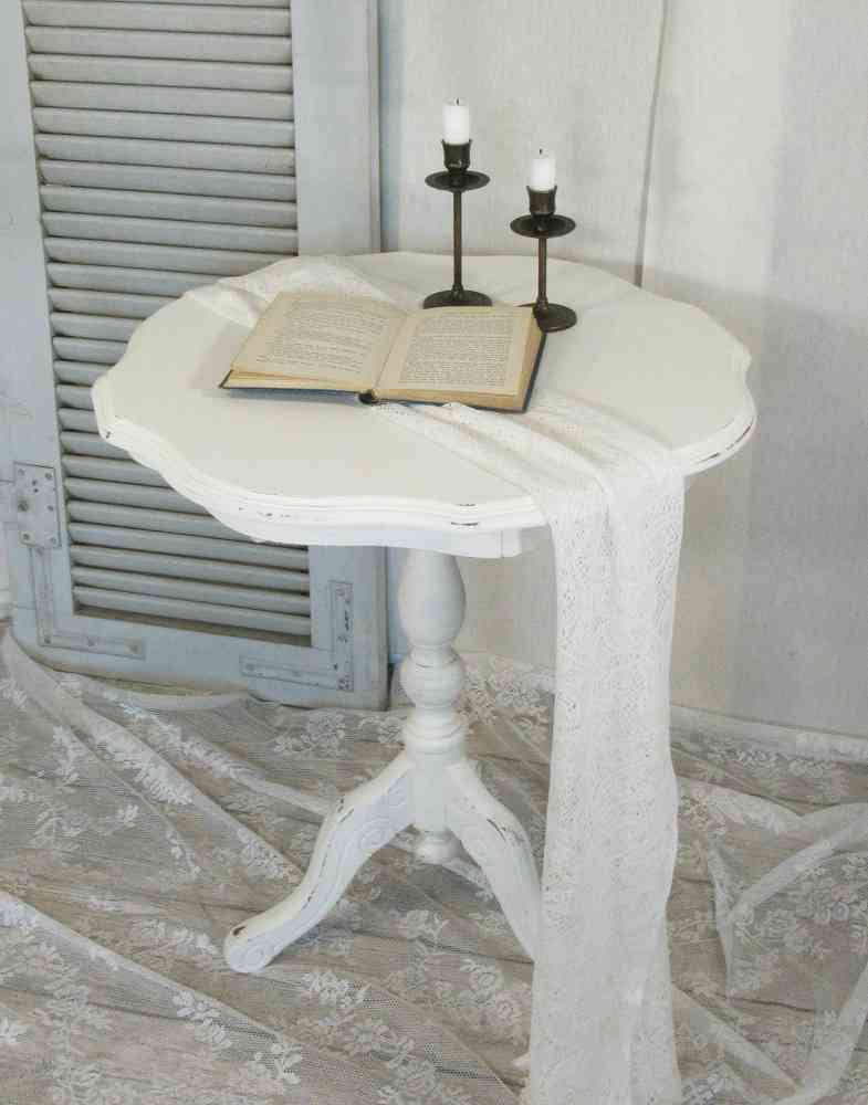 Beistelltisch shabby geschwungene Tischplatte k-IMG_8352 Beistelltisch shabby chic weiß BLUE COTTAGE