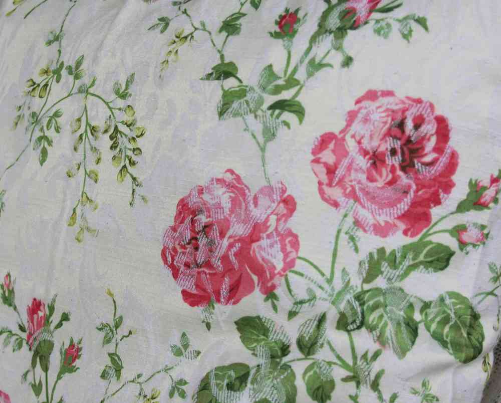 Rosenkissen Kissenhülle Rosen BLUE COTTAGE k-IMG_9106 romantische Kissenhülle mit Rosenmuster BLUE COTTAGE