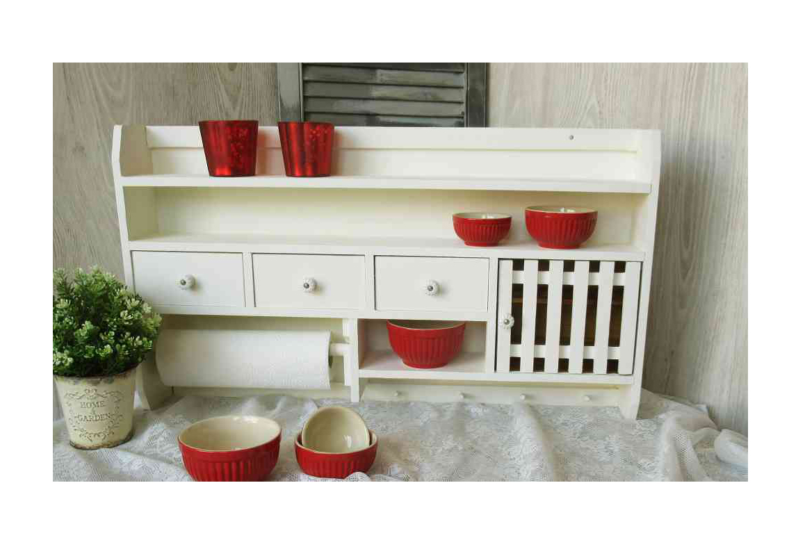 Wandregal mit Eierschrank BLUE COTTAGE k-IMG_9660 - E Küchenregal mit Schubladen BLUE COTTAGE