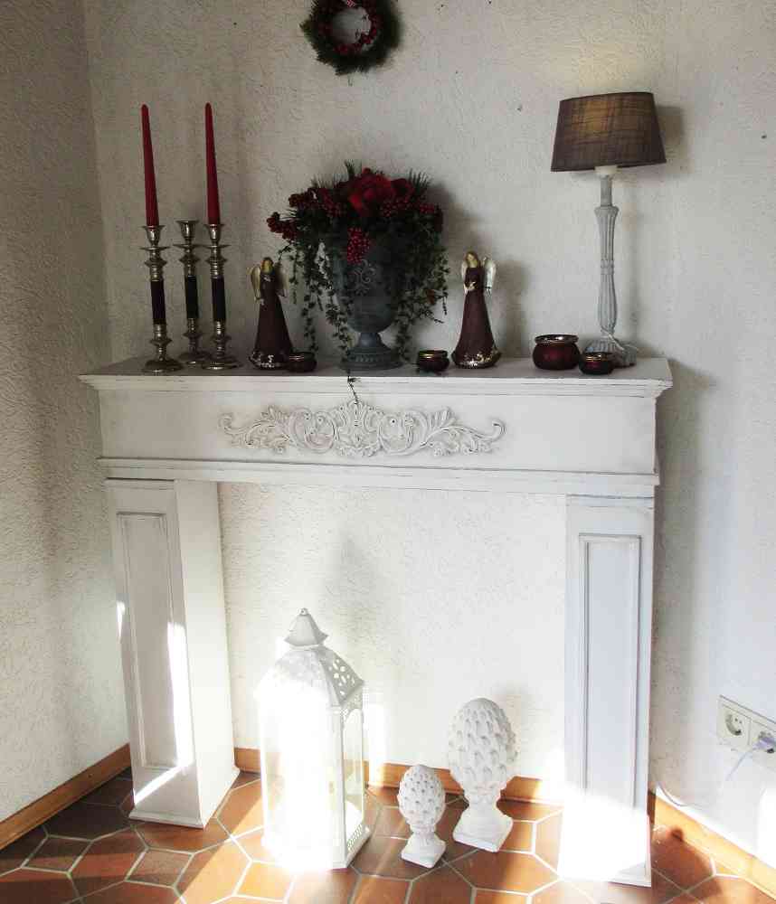Kaminmaske shabby BLUE COTTAGE k-IMG_0101 große Kaminumrandung Kaminkonsole shabby BLUE COTTAGE