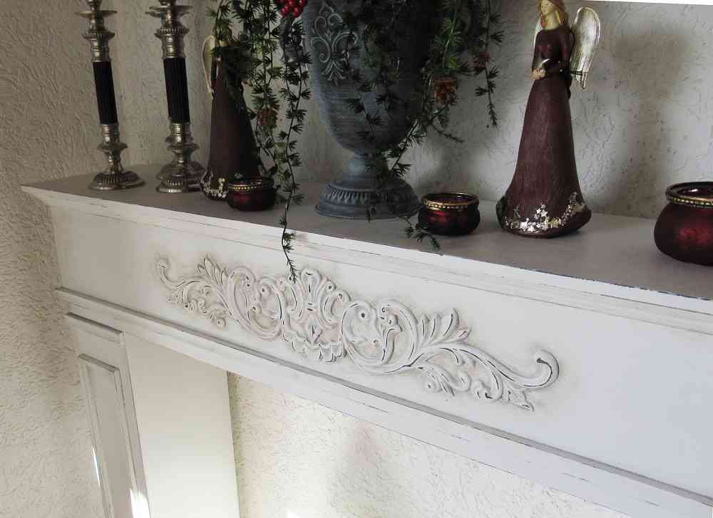 Kaminmaske shabby BLUE COTTAGE k-IMG_0103 große Kaminumrandung Kaminkonsole shabby BLUE COTTAGE