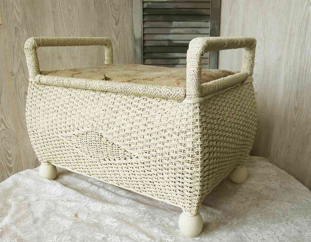 alte Sitztruhe Wäschetruhe - BLUE COTTAGE k-IMG_9862 alte Wäschetruhe Sitztruhe Wäschekorb BLUE COTTAGE